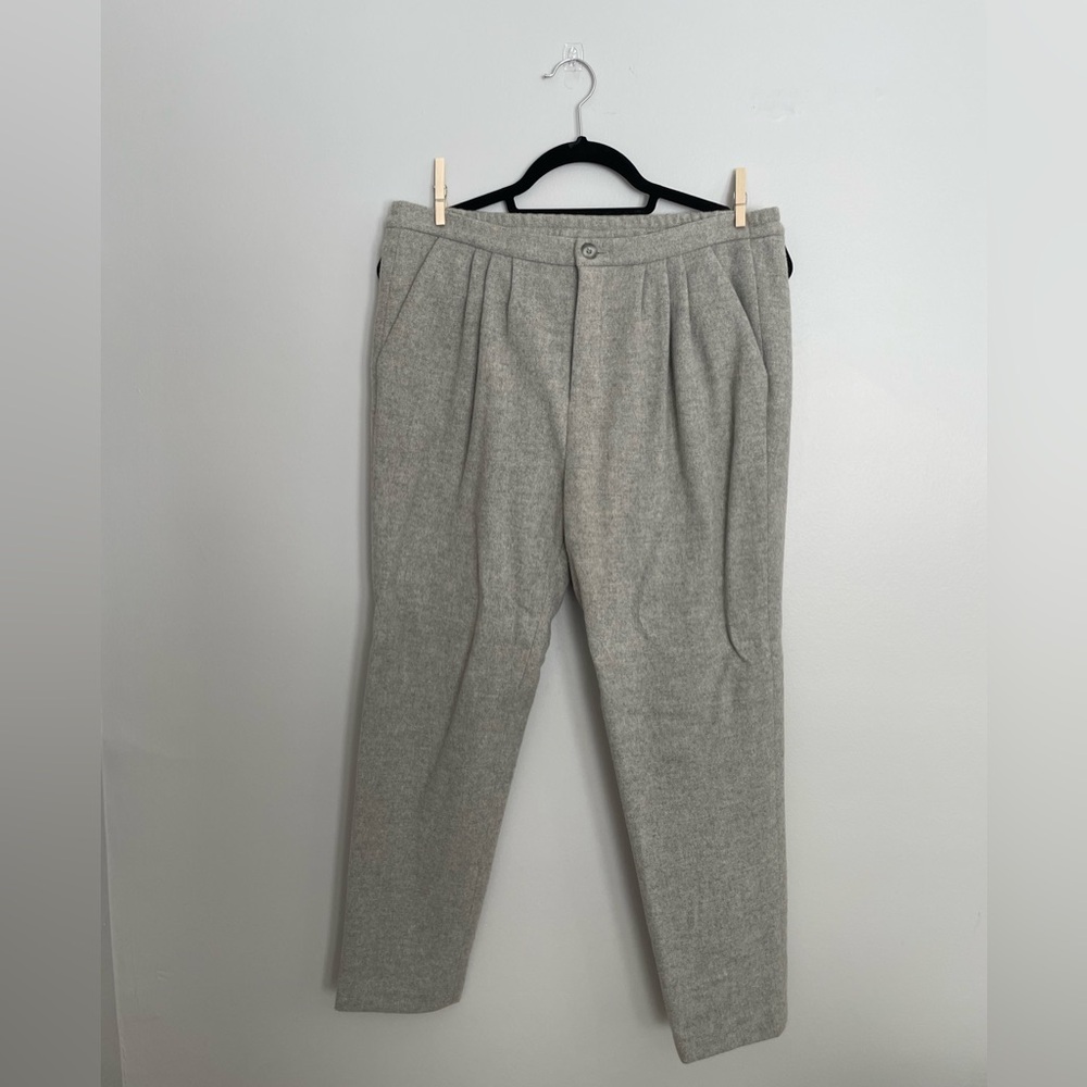 Steven Alan Light Gray Wool Dress Pants